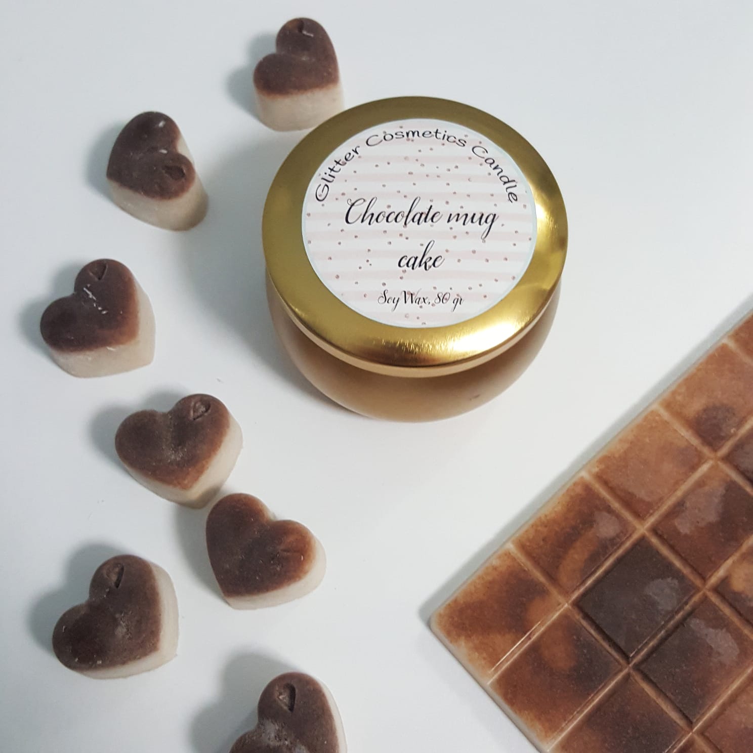 Chocolate Mug Cake di Glitter Cosmetics Candle. Il caldo profumo del cioccolato