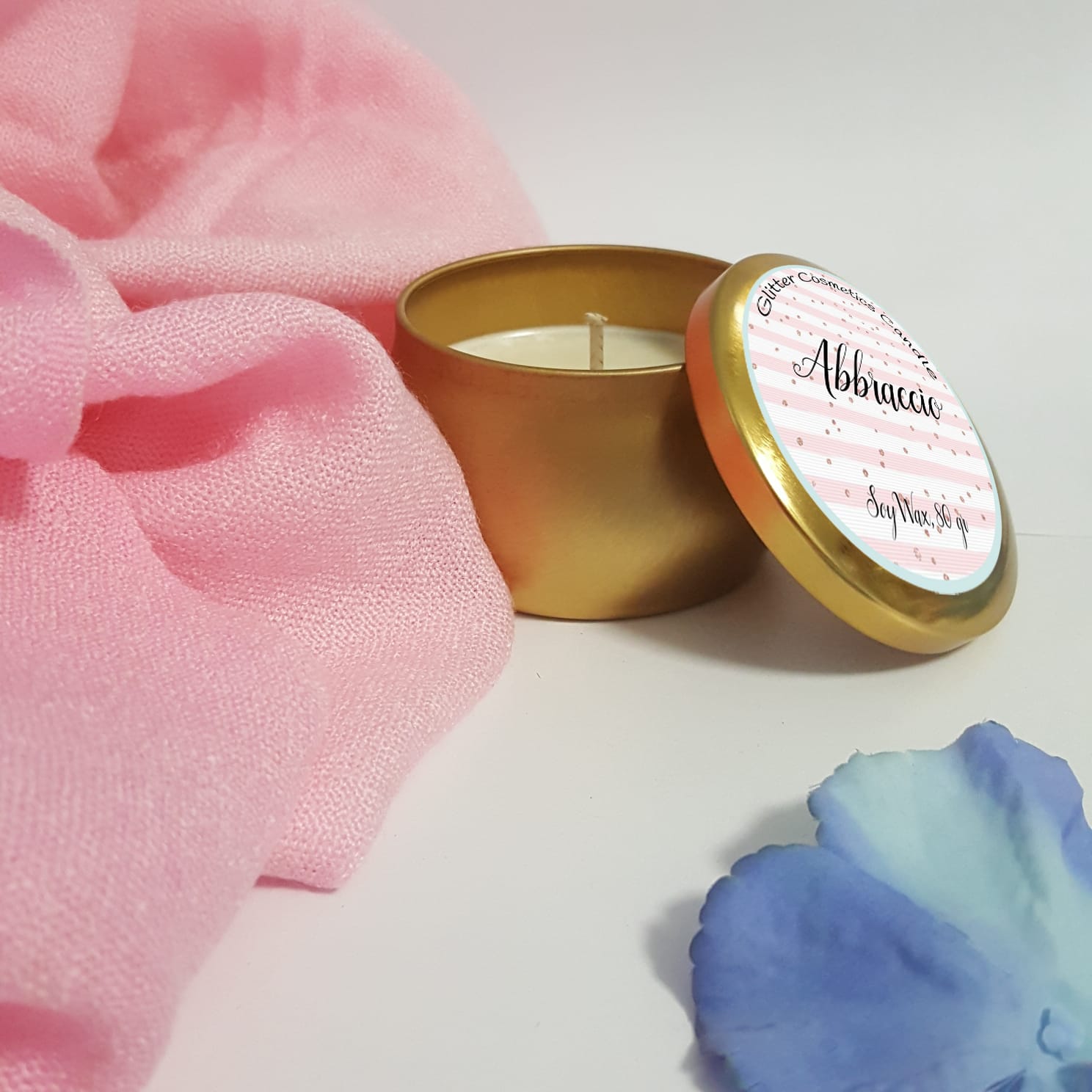 Abbraccio, la nuova fragranza di Glitter Cosmetics Candle