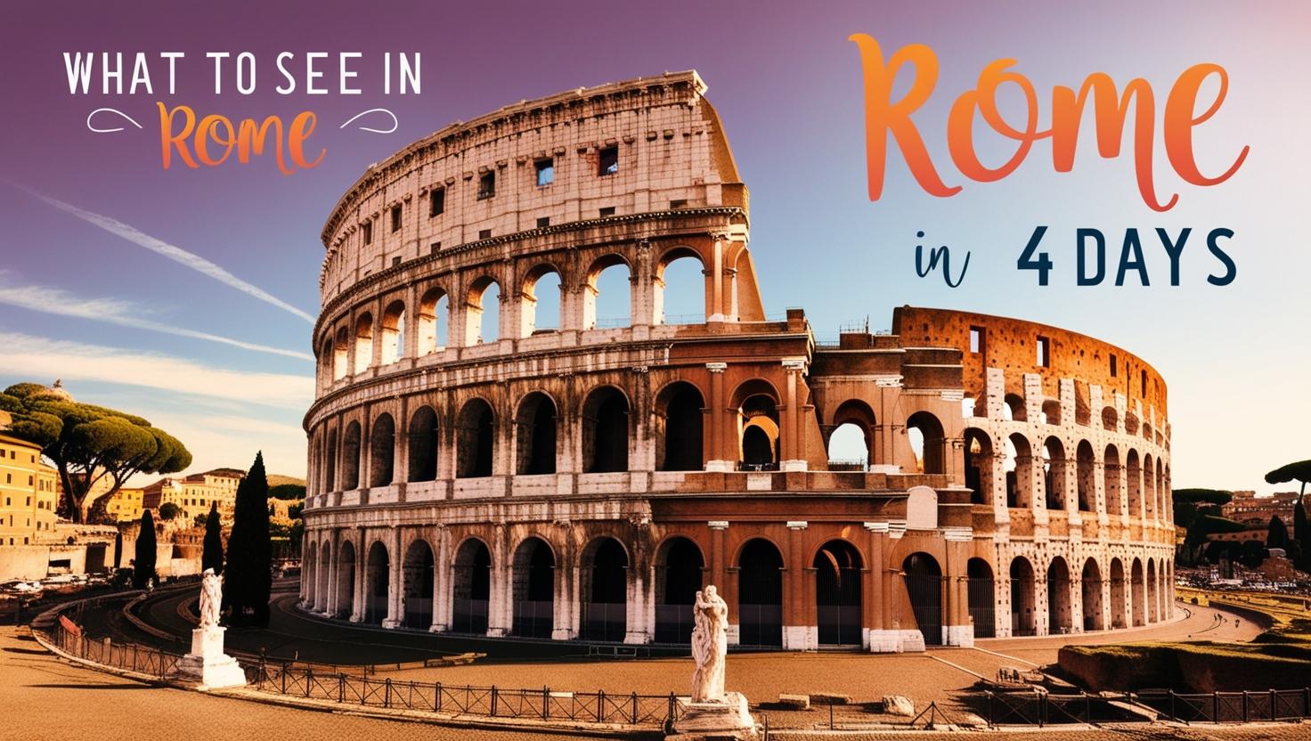 Cosa vedere a Roma in 4 giorni